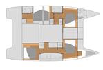 Fountaine Pajot Tanna 47 - Layout Image