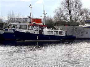 Tug Trawler Yacht 'Glen L' designed Union Jack steel