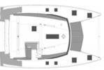 Fountaine Pajot Lucia Maestro 40 - Deck layout