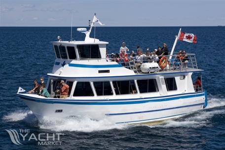 Custom Built 1978/2000 14.39m x 4.82m x 1.71m Aluminum 46 PAX, Twin Screw, Double Deck Passenger Boat