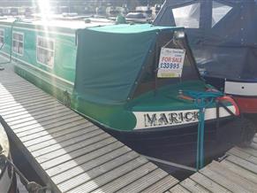 Paul Barber 40ft Narrowboat called Marick