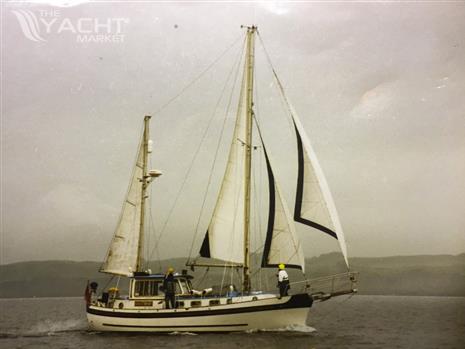 Banjer Atlantic Ketch - Under Sail