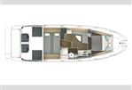 Beneteau Gran Turismo 36 - Layout Lower Deck