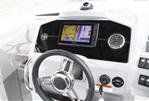 Jeanneau Leader 7.5 WA - 2021 Jeanneau Leader 7.5 WA dashboard with GPS and steering wheel.