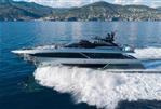 Riva Corsaro 100 - Riva-Corsaro-100-MY-Gold-Black-motor-yacht-for-sale-exterior-image-Lengers-Yachts-2.jpg