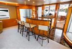 Hatteras Motor Yacht - Aft Salon Bar