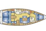 Bavaria 42 Cruiser - Layout Image