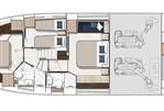 Sunseeker Manhattan 55 - Lower Deck