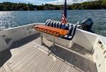 Grand Banks 50 Eastbay SX - 2014 Grand Banks 50 Eastbay SX yacht deck with seating and American flag.