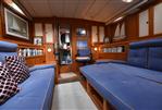 Freedom 47 Pilothouse - Main cabin looking forward