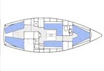 Hallberg Rassy 352 - Layout Image