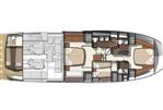 Jeanneau Prestige 620 - Lower Deck