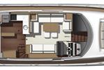 Prestige 560 S - Layout Main Deck