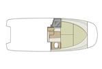 Invictus 240CX - Lower Deck