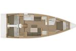 Dufour Yachts 430 Grand Large (New) - D430_Layout_A