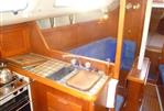 Westerly Storm 33 - Galley & port side of saloon