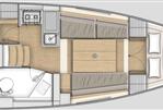 Beneteau Oceanis 30.1 - Layout Lower Deck
