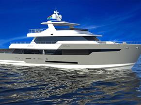 Kobus Naval Design, Brythonic Yachts & Sea Horse Yachts Niloo Class - 30m Super Yacht