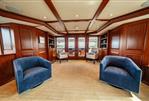 Burger Tri-Deck Motor Yacht - Salon Looking Aft  