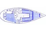 Hunter Horizon 27 TK - Layout