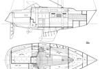 Hallberg Rassy 31 - Layout Image