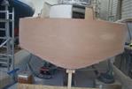 Bruce Campbell Christina - New Transom fitted