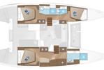 Lagoon 42 - Layout Lower Deck