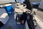 Fisherman  17 - Fisherman 17 clinker boat - steering wheel and engine controls