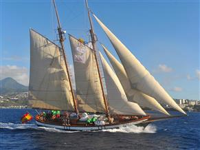 Gaff Rigged Classic Schooner