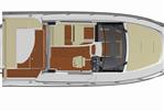 Quicksilver 855 Cruiser - Layout Main Deck