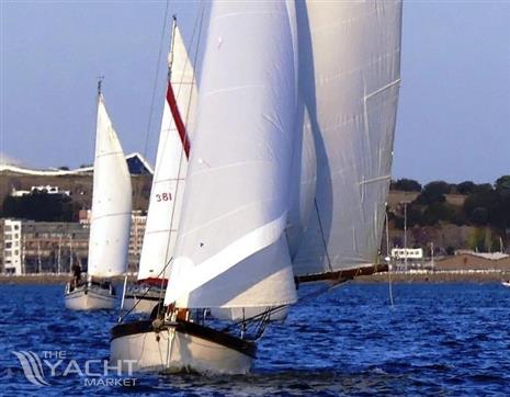 Gaffers and Luggers - Mylor Heard 23 - Falmouth Working Boat - Sailing