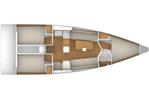 Beneteau First 36 - Layout Image