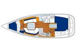 Beneteau Oceanis 343 - Layout Image
