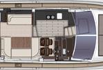 Azimut 50 Flybridge - Layout Main Deck