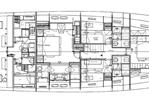 SANLORENZO SX88 - Layout Lower Deck