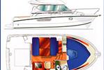 Jeanneau Merry Fisher 805 - Layout Image