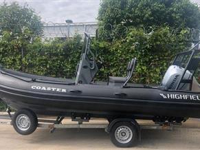 Highfield 540 Patrol Coaster RIB