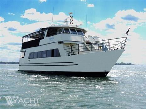 1989 66&#39; x 20&#39; Steel 100 Passenger Boat Built by Kanter Yachts