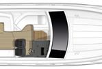 Princess Yachts V 39 - Deck's layout