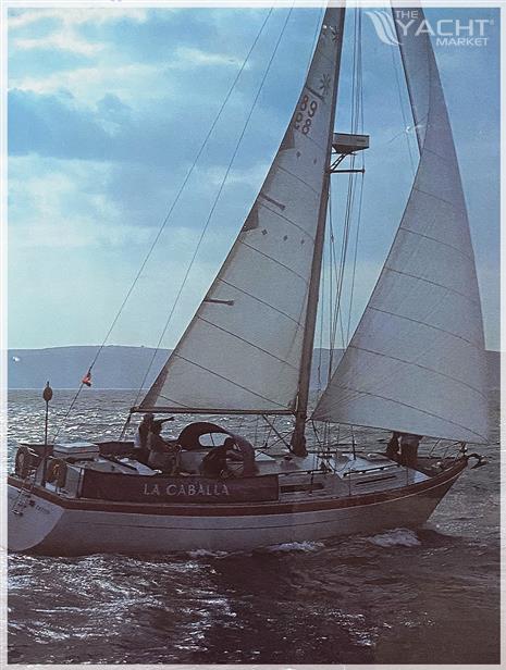 Moody 40 - Under Sail