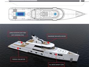 Brythonic Yachts & Kobus Naval Design 75m Super Yacht