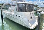 Sea Ray 420 Aft Cabin - 1998 Sea Ray 420 Aft Cabin yacht docked in a marina.