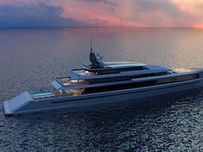 Brythonic Yachts & Kobus Naval Design 80.00 Meter Aluminium Mega Yacht