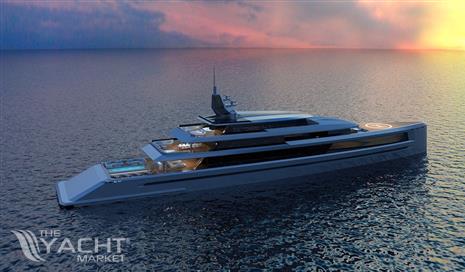 Brythonic Yachts &amp; Kobus Naval Design 80.00 Meter Aluminium Mega Yacht