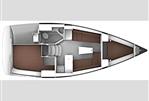 Bavaria 33 Cruiser - Layout Image