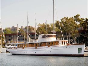 Classic Wilmington Boat Works Motor Yacht