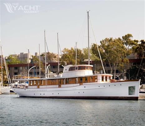 Classic Wilmington Boat Works Motor Yacht