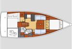 Beneteau Oceanis 38.1 - Layout Image