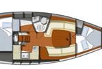 Jeanneau Sun Odyssey 32i Legende - Cabin Layout