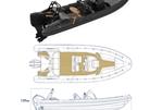 Cobra RIBS Nautique 7.7m - Cobra RIBS Nautique 7.7 Layout Diagram